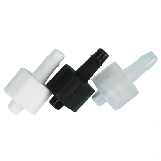 Φ4 Tube Connector JH-N-W-4 (White/Transparent)