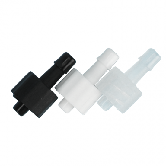 Φ6 Tube Connector  JH-N-W-6 (White/Transparent)