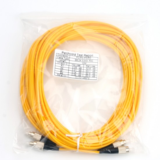 2 Lines Optical Fiber (10m Round Connetor)