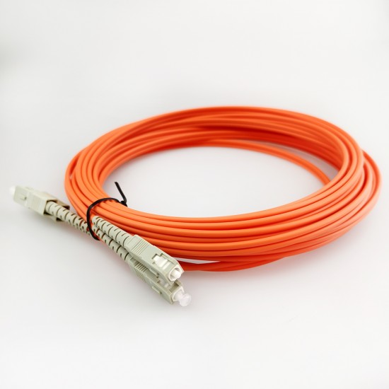 2 Lines Optical Fiber (7m SC Square Connetor-Gray-Multi-Film)