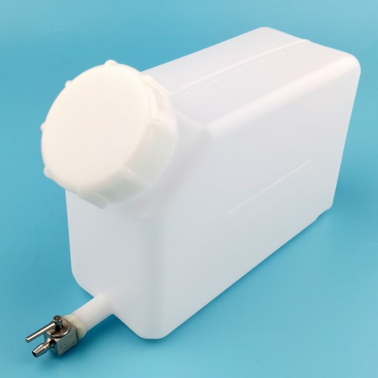 1.5L white ink bucket with Aluminum fitting