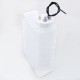 Large ink tank 3.5L white float muffler single steel pipe ink tank 