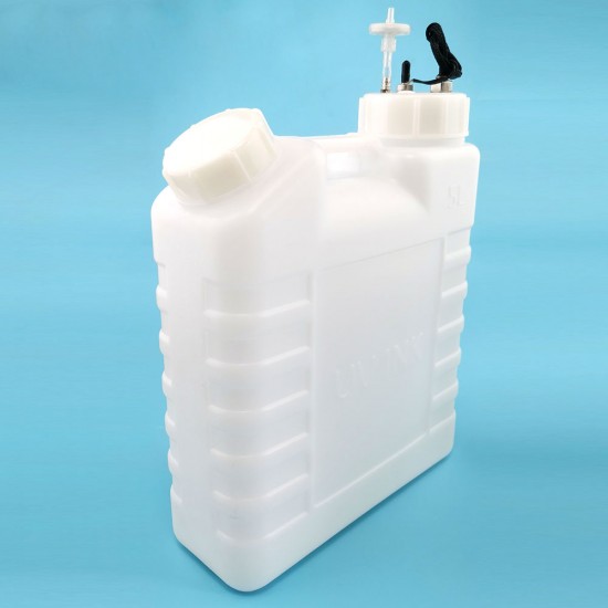 Good quality 5L ink tank white big ink barrels floats filters single steel pipes ink tank