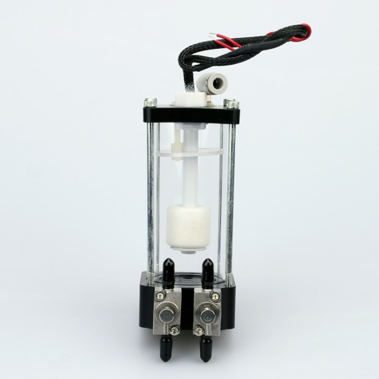 single glass 90mm with steel + solenoid valve