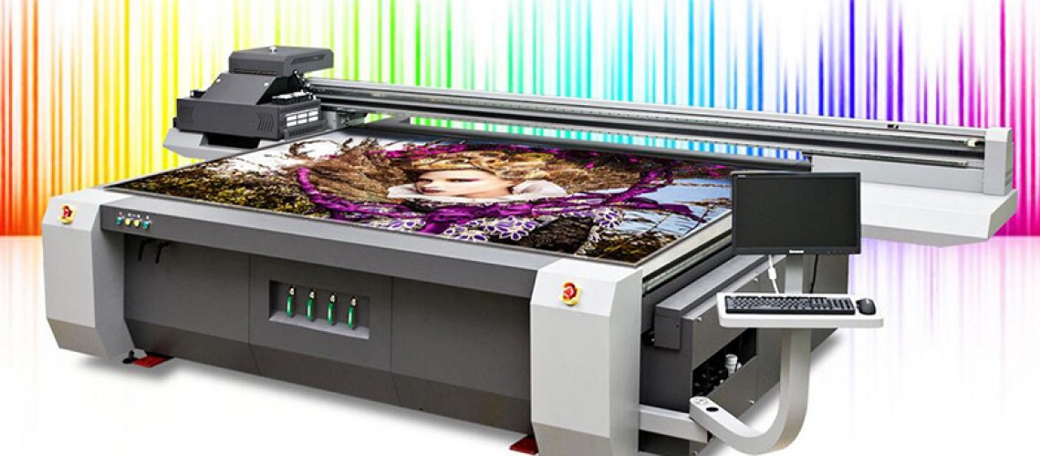 How does the high drop universal uv printer achieve multi-function printing without limitation of materials?