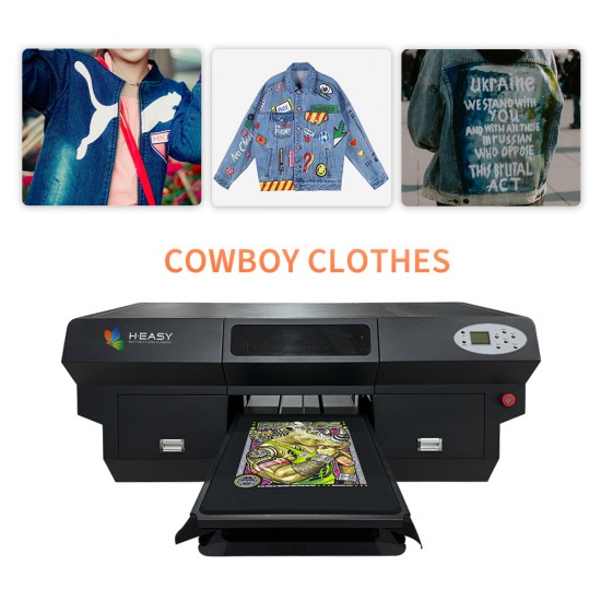 H·EASY DTG Printer 4050 for Cowboy Clothes