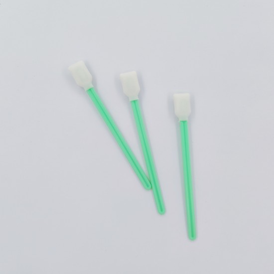 Imported small cleaning stick green color stick total length 130mm