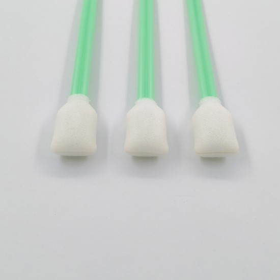 Imported small cleaning stick green color stick total length 130mm